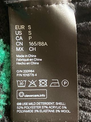 Chaleco H&M Lana S