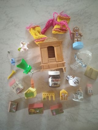Set miniature case, gingerbread man, Nutella