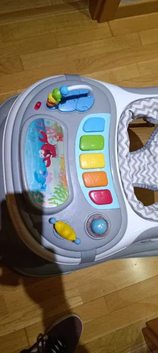Andador bebé 3 alturas y juegos