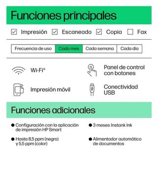 Impresora HP DeskJet 4220e Multifunción nueva