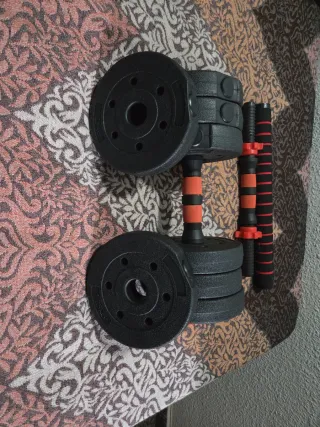 Manubri/pesi regolabili da 9 kg