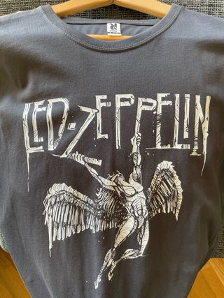 Camiseta Led Zeppelin Gris