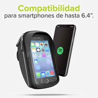 Bolsa Manillar Bici Soporte Móvil Táctil