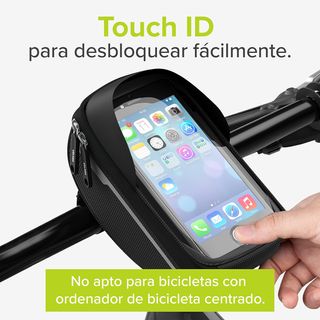 Bolsa Manillar Bici Soporte Móvil Táctil