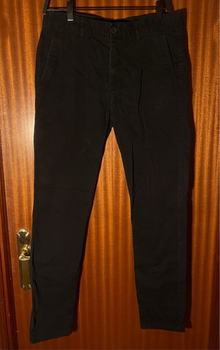 Pantalón largo H&M negro
