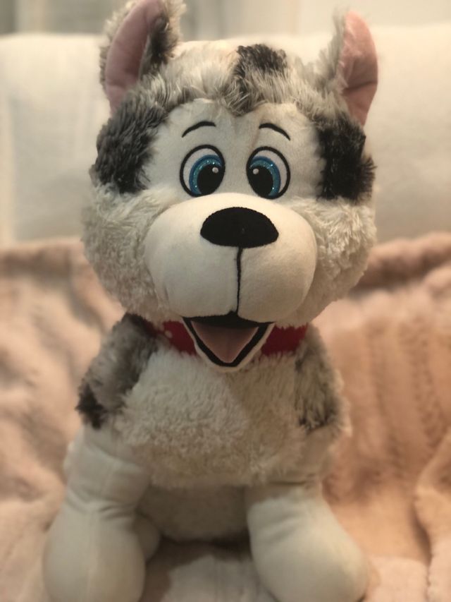 Peluche gigante de perro - Husky