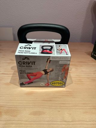 Kettlebell Crivit 6 kg Pesa Rusa NUEVA
