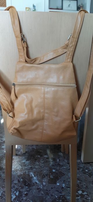 Mochila Marrón Mujer