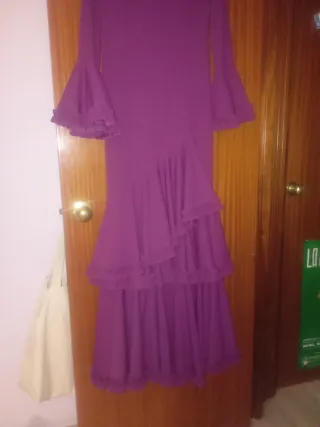 Traje de flamenca buganvilla 