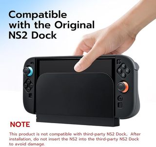 Funda acoplable Switch 2 – Consola y JoyCon Grip