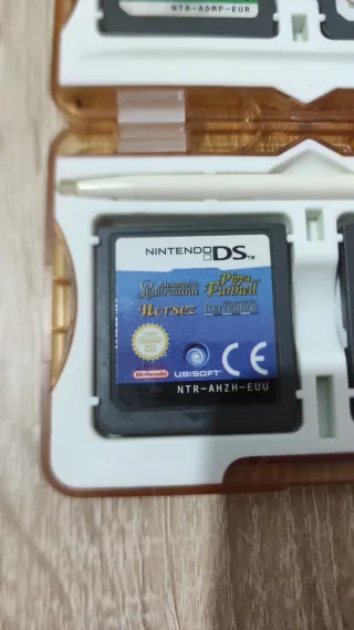 Lote Nintendo DS Blanca + Juegos