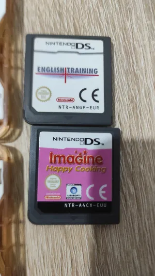 Lote Nintendo DS Blanca + Juegos