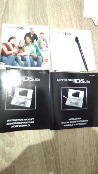 Lote Nintendo DS Blanca + Juegos