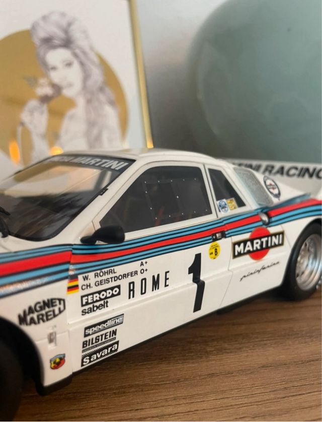 Lancia 037 Martini 1:18 Otto Rally Montecarlo