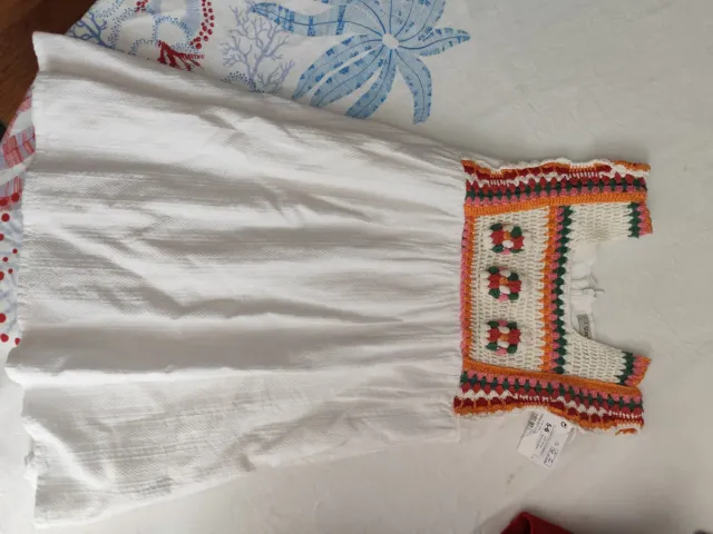 Vestido Sfera crochet niña 4-5 años