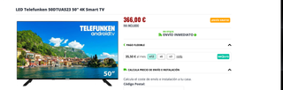 Televisor 50. Telefunken 