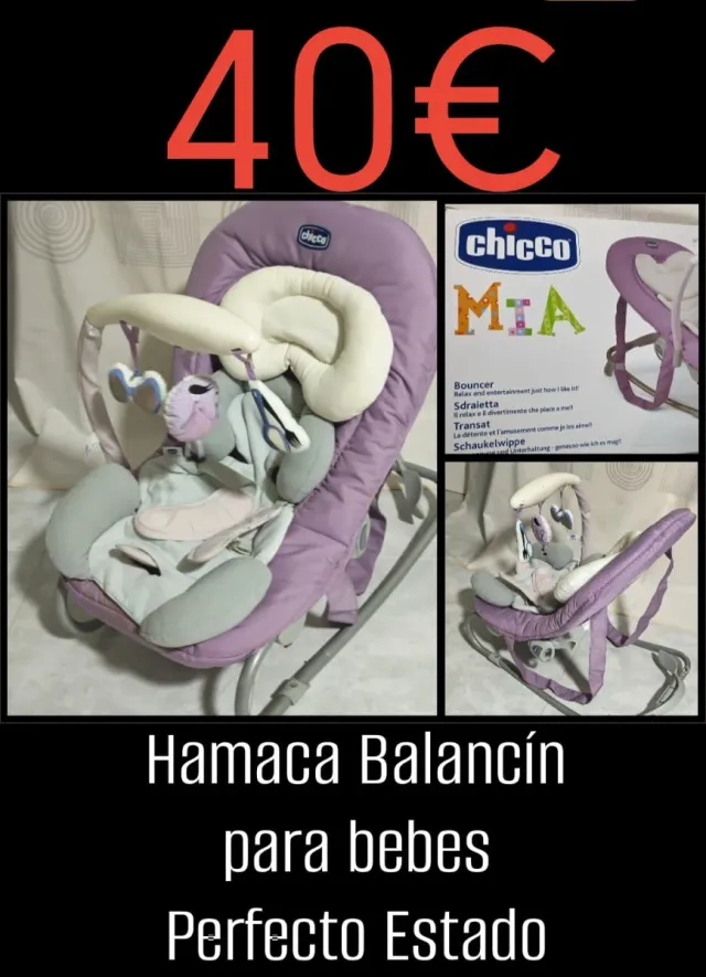 Hamaca Chicco Mia para bebés