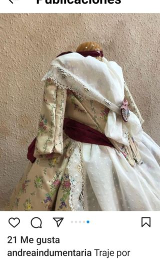 Traje de Fallera Niña 3-5 años