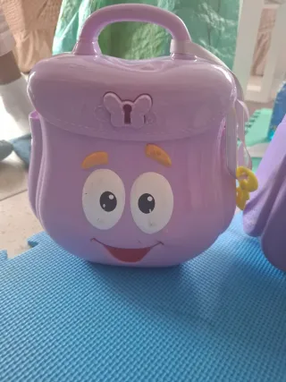 Mochila Dora y Mochipanda Morada