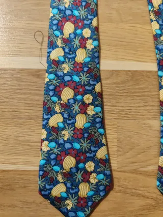 Corbata Hermes Paris Seda Multicolor