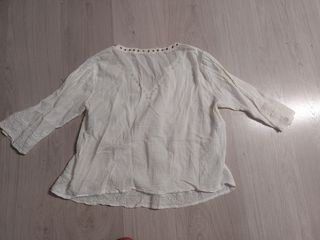 Blusa blanca mujer