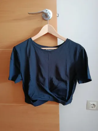 CAMISETA BAJO FRUNCIDO 