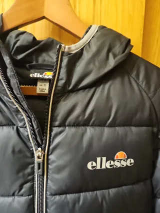 Plumas hombre Ellesse negro
