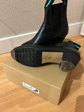 Botines Flamenco Negros Talla 34