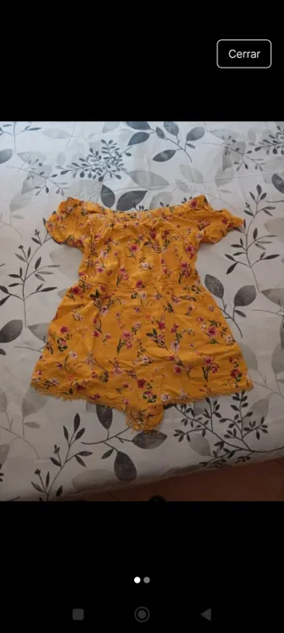 Mono corto floral talla M
