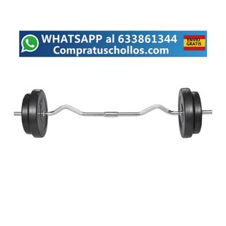 Barra Curl 30Kg Musculación