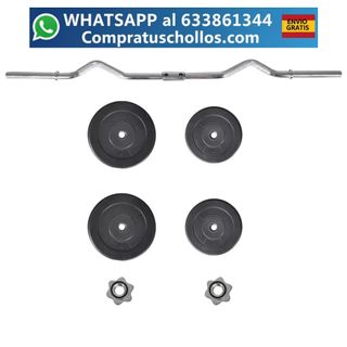 Barra Curl 30Kg Musculación