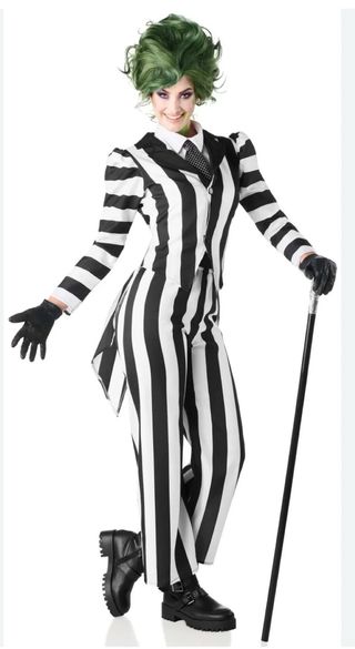 Disfraz Beetlejuice Mujer Talla Única