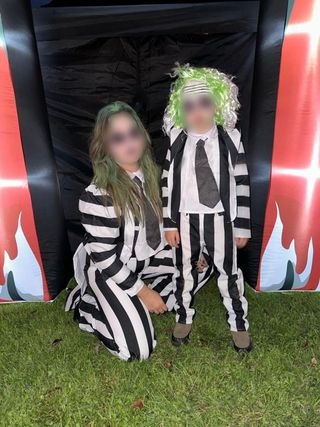 Disfraz Beetlejuice Mujer Talla Única