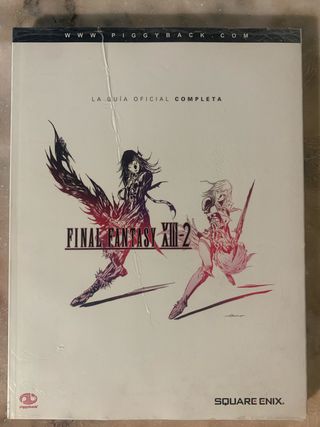 Guía Oficial Final Fantasy XIII-2 PRECINTADA.