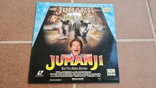 Pelicula Laserdisc Jumanji español