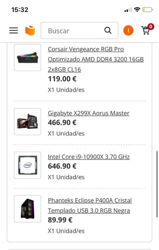 Torre PC Gaming Negro 