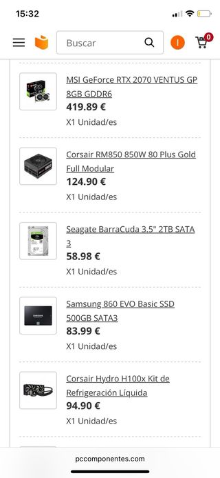 Torre PC Gaming Negro 