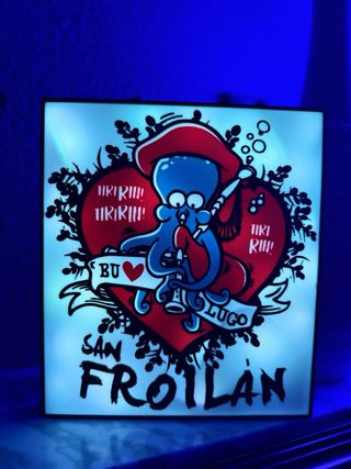 Lámpara San Froilán Pulpo Gaita