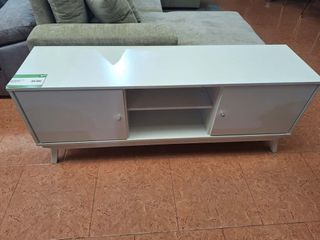 Mueble Bajo TV Blanco 2 Puertas