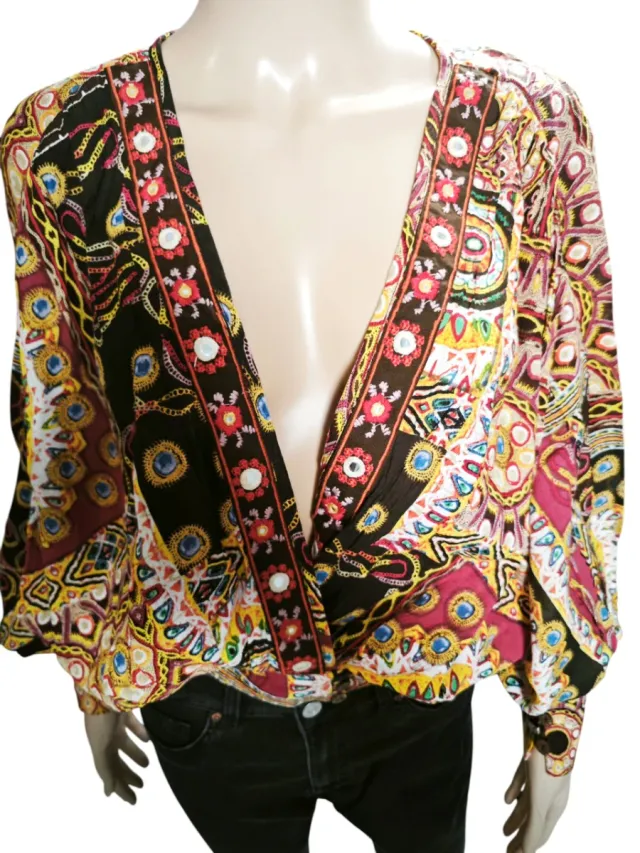 Blusa Peace&Love by Calao artesanal