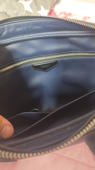 Bolso Montblanc Negro y Azul