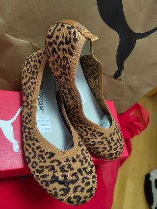 Bailarinas Puma Leopardo Nuevas Talla 40