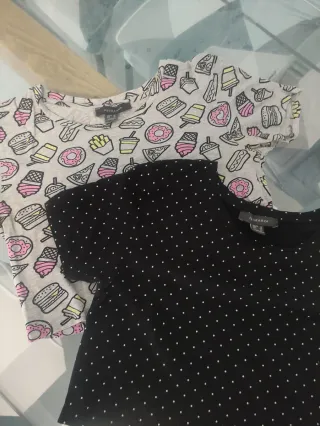Camiseta croptop