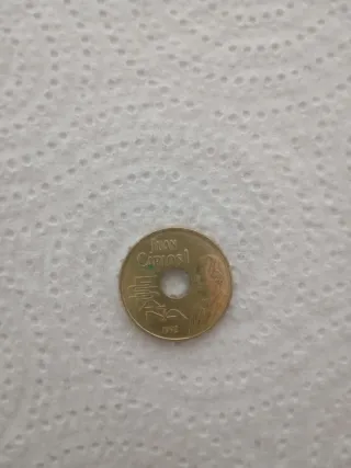Moneda 25 Pesetas Sevilla 1992