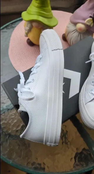 Zapatillas Converse Piel Blancas
