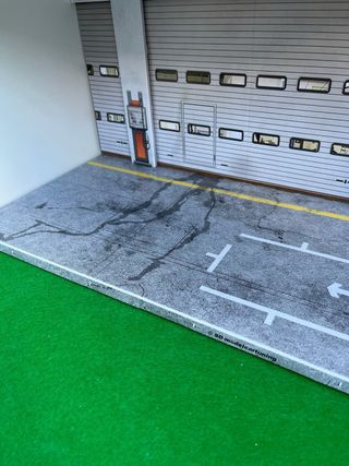 Diorama Garaje Moderno – Escala 1:18