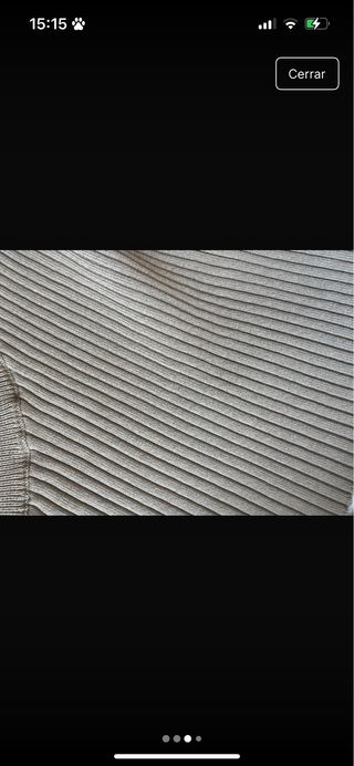 Top asimétrico Zara Talla S