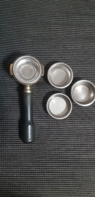 Portafiltro y filtros café hostelería