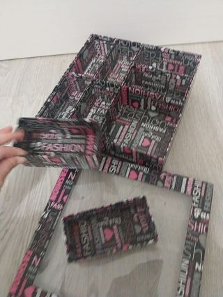 Caja organizadora con diseño de moda