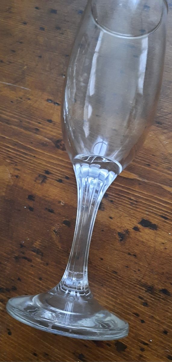 Set 6 Flûtes Champagne Vetro